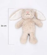 Mollis Hase Kuscheltier Baby (36cm groß) – Weiches Stofftier für Kinder & – Kuschelhase – Bild 4