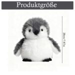 JcvPot Pinguin Kuscheltier, Weiches Stofftier Für Kinder Und Babys, Kuscheltier Pinguin Plüschtier , Plüschtier - Image 7