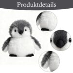 JcvPot Pinguin Kuscheltier, Weiches Stofftier Für Kinder Und Babys, Kuscheltier Pinguin Plüschtier , Plüschtier - Image 6