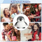 JcvPot Pinguin Kuscheltier, Weiches Stofftier Für Kinder Und Babys, Kuscheltier Pinguin Plüschtier , Plüschtier - Image 2