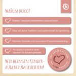 Bieco Kuscheltier Reh µmit Rassel | Baby Kuscheltier ab 0 Monate Stofftier Baby Plüschtier Reh rentier - Image 2
